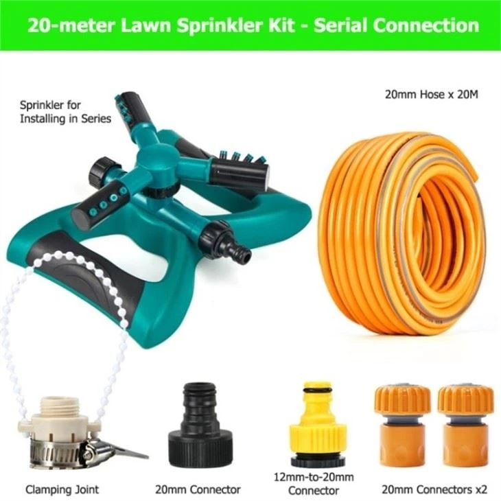 360 Automatic Sprinklers For Lawn